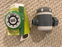 2 TWO MECHANICAL WATER TIMERS BRAND NEW $10 FOR BOTH RETAIL $50