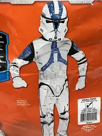 501st Clone Trooper Costume - New (kids small)