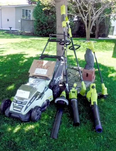 Ryobi 40V Mowers / Blower/Trimmers / Batteries / Chargers, View more