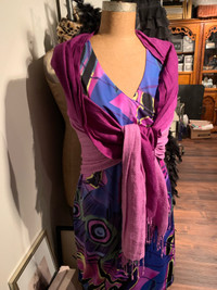 Dress & shawl size 14