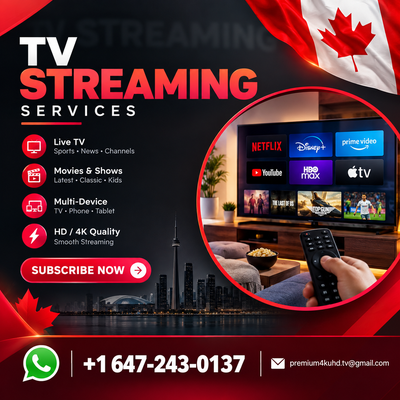 Upgrade your viewing experience with premium TV streaming in HD and 4K quality. Enjoy live entertain...