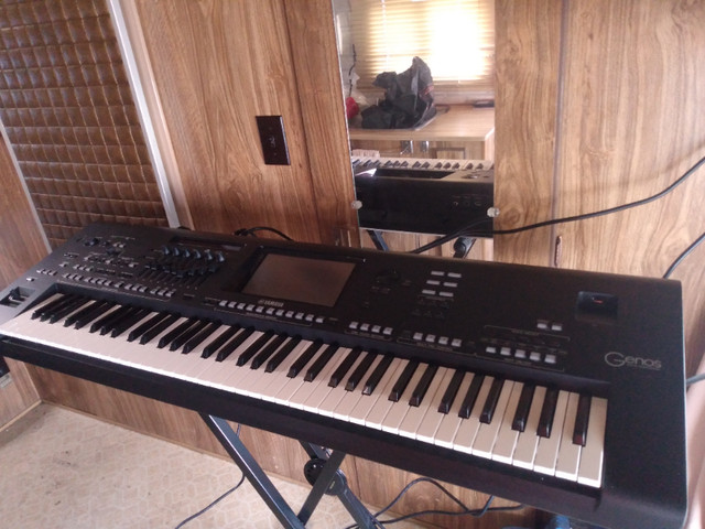 Yamaha Genos with X2 HS8mp in Pianos & Keyboards in Burnaby/New Westminster - Image 2