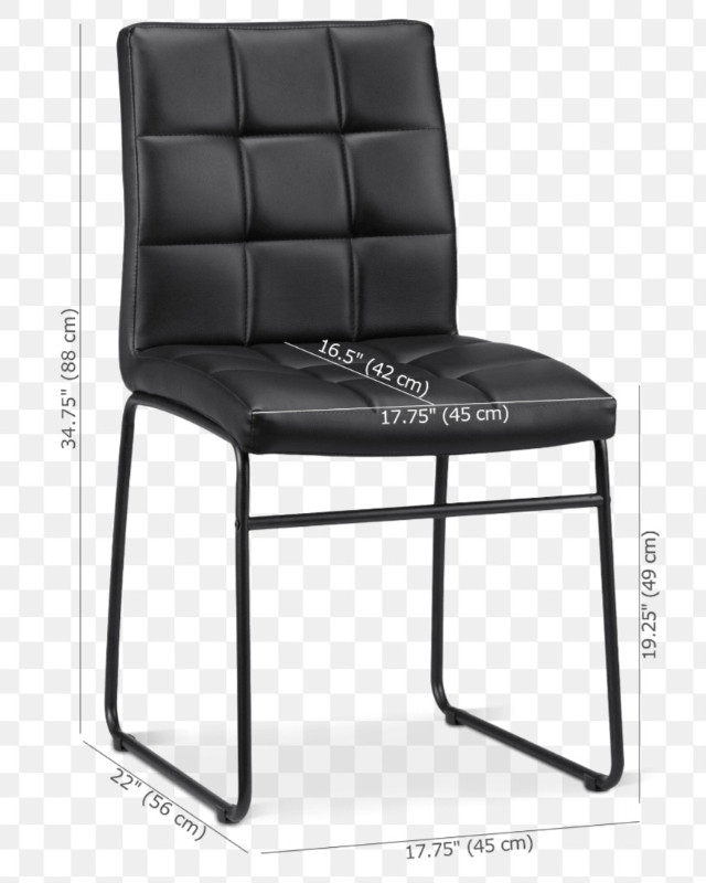 A vendre 2 chaises noires Bouclair ( Prix pour les 2) dans Chaises, Fauteuils inclinables  à Ville de Montréal - Image 3