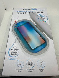 Brand New Phonespa phone and Accessory Sanitizer in unopened box