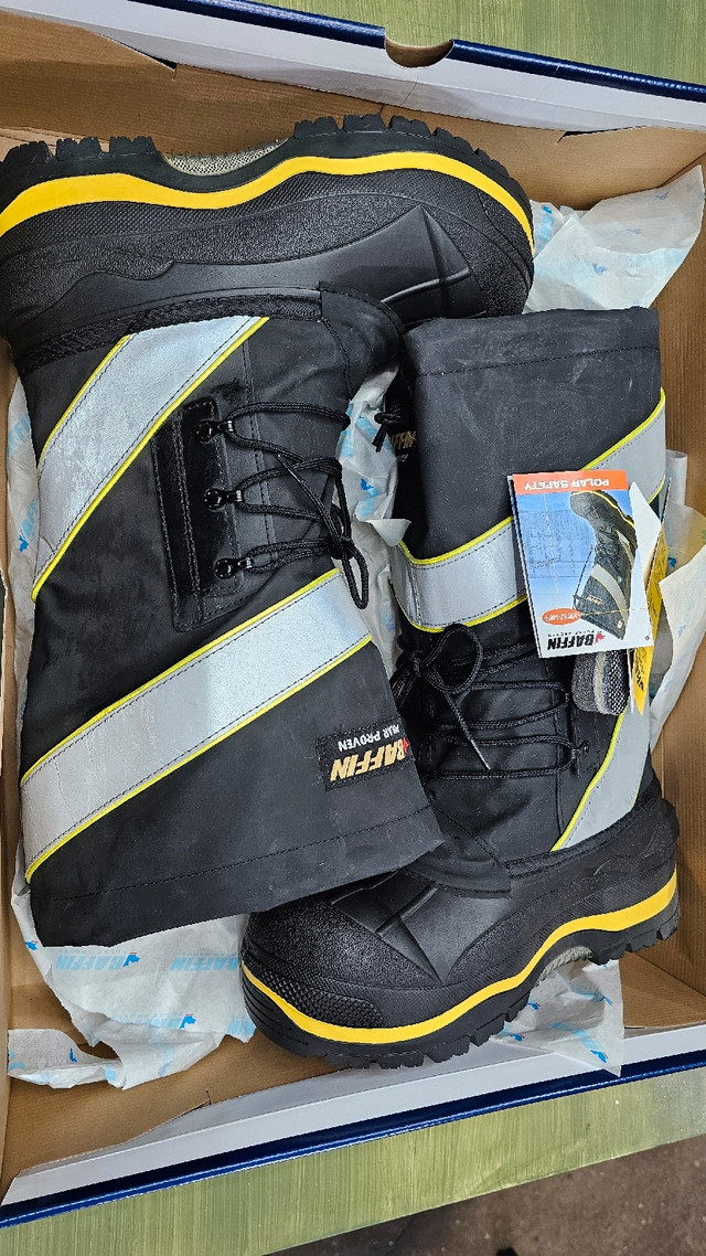 New  Baffin DERRICK Winter work boots 8 in Men's Shoes in Edmonton - Image 3