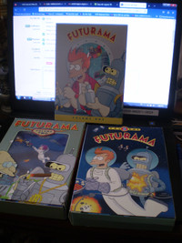 FUTURAMA DVD SETS SEASON 1, 2 AND 3- $10 each