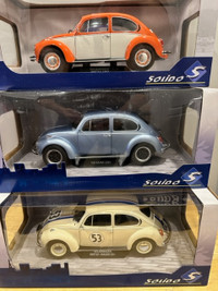 1/18 Various Solido Beetle Models Diecast New