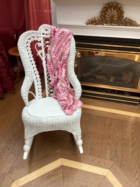 Wicker Rocking Chair in Chairs & Recliners in Oakville / Halton Region