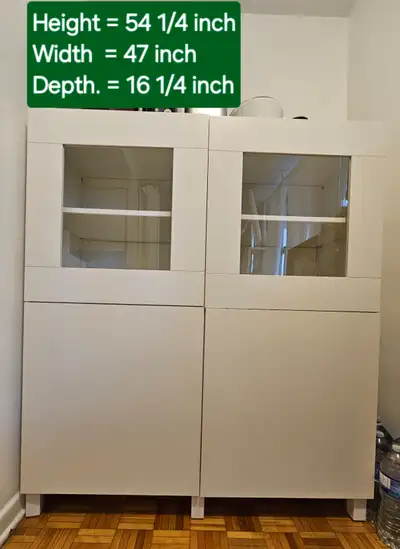 IKEA BESTA Storage Cabinet $400 OBO, View more