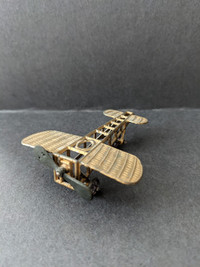 Vintage Miniature Metal Airplane