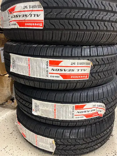 Brand new all season tires 320$ for the set