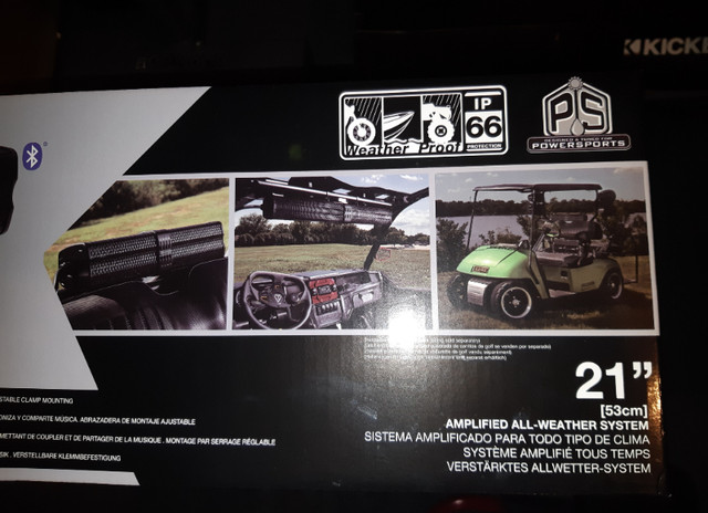 Brand New Bluetooth Stereo-Golf Cart/ATV in ATV Parts, Trailers & Accessories in St. Catharines - Image 2
