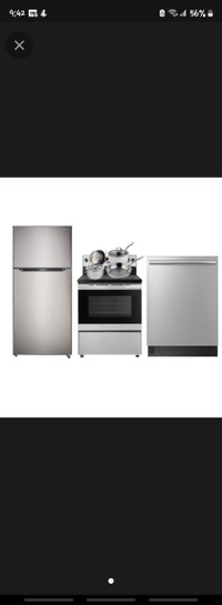 Stove, fridge and dishwasher repairs or installation 