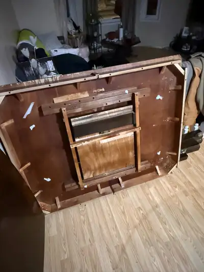 Dining Table 4 chairs 1 bench , View more