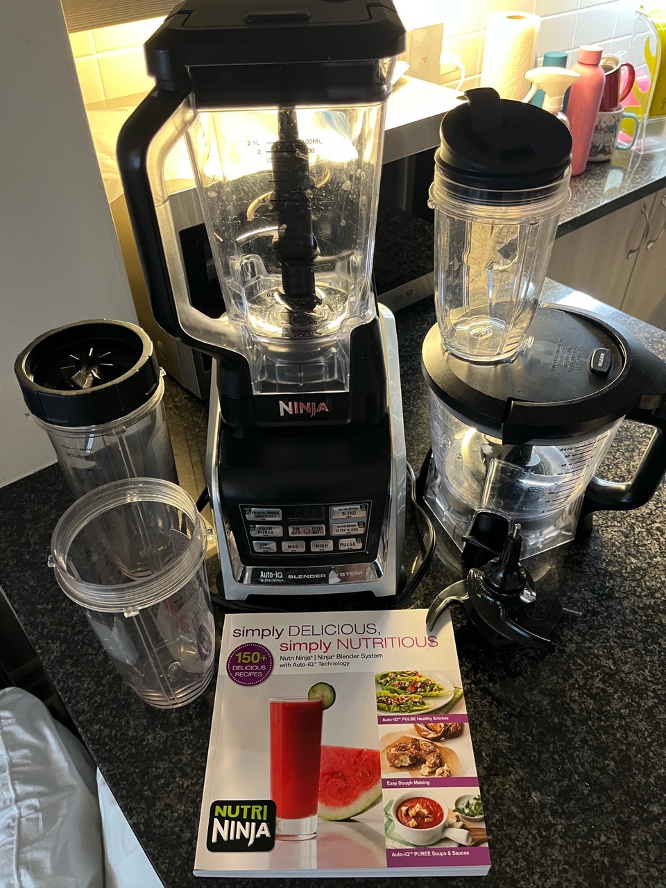 Ninja Professional Blender System – 1500W Auto-iQ | Processors ...
