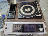 Vintage Record Play &amp; 8- Track Player
