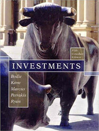 The Fifth Canadian Edition of Investments hardcover by Bodie etc