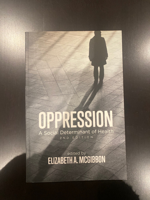 Oppression A Social Determinant of Health in Textbooks in Brockville