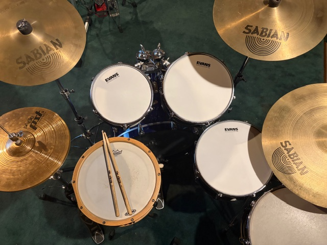 Yamaha Beech Custom Set in Drums & Percussion in Calgary - Image 6