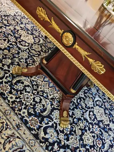 6 chaises avec table à manger de luxe avec pieds de lion do, View more