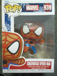 Gingerbread Spider-Man Marvel Funko Pop! Bobblehead #939