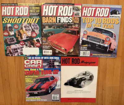 MUST SELL Hot Rod & Car Craft Magazines ($2 EACH), View more