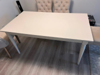 IKEA INGATORP EXPANDABLE TABLE  - RARELY USED - LIKE NEW - $400