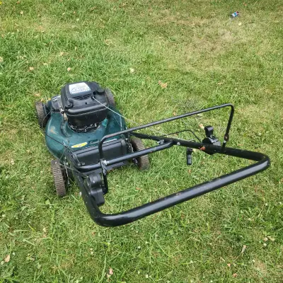 Gas 6 HP self propelled lawnmower Briggs Craftsman, View more