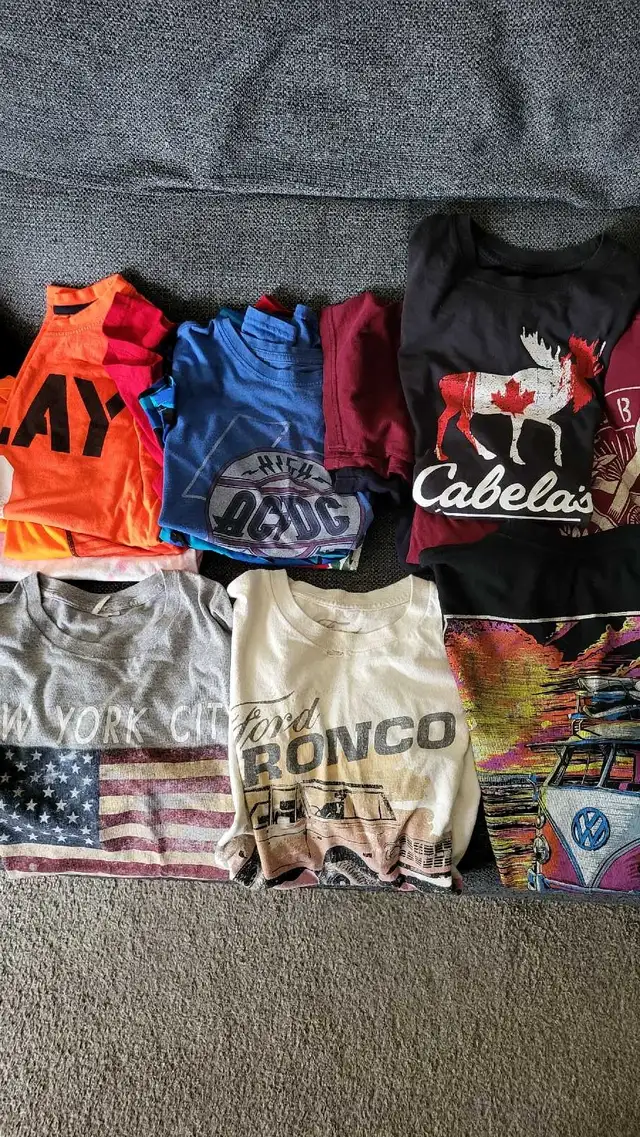 2 bags of boys clothes 