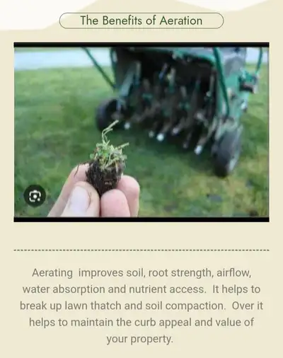 Aeration / Soil evaluation, View more