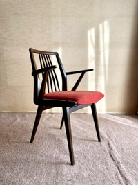 Mid Century Casala Modell 1960`s Modernist Dining Office Chair