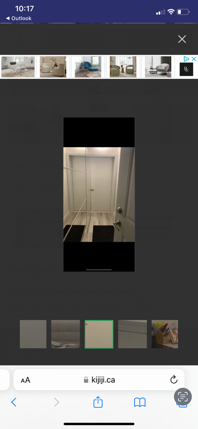 Guildwood Gem-newly renovated one bedroom apartment-steps from Guildwood Go Station and TTC on the S...