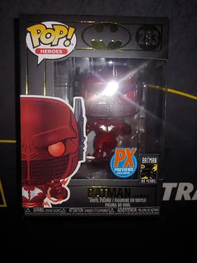 Funko Pop Heroes Batman Red Death #283 +Protector, View more