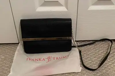 THE BRAND NEW CROSS BODY BAG WITH  GOLD CHAIN BY '' IVANKA TRUMP