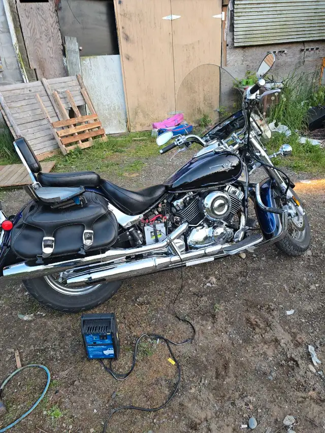 2007 Yamaha vstar 650 in Street, Cruisers & Choppers in Delta/Surrey/Langley - Image 2
