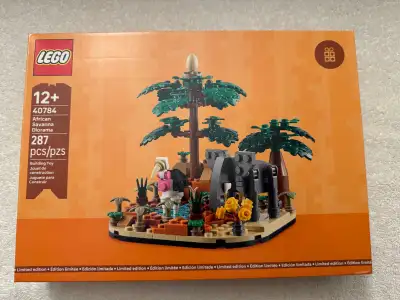 Lego 40784 AFRICAN SAVANNA DIORAMA: Retired ! / NEW !, View more