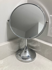 Trying to pay bills - Double Sided Vanity Mirror