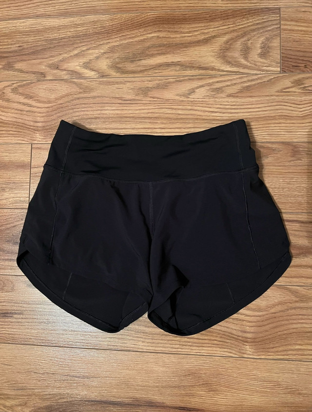 black lulu shorts 4 inch  in Women's - Bottoms in Kingston