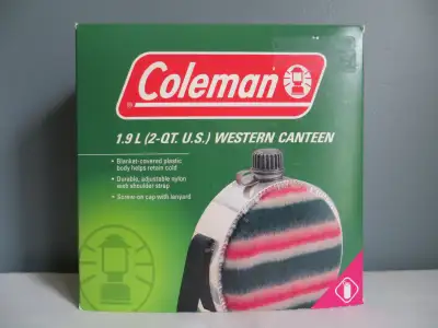 Vintage Coleman Camping Canteen, View more
