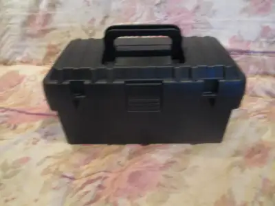 plastic tool box with lift out tray (new never used), View more