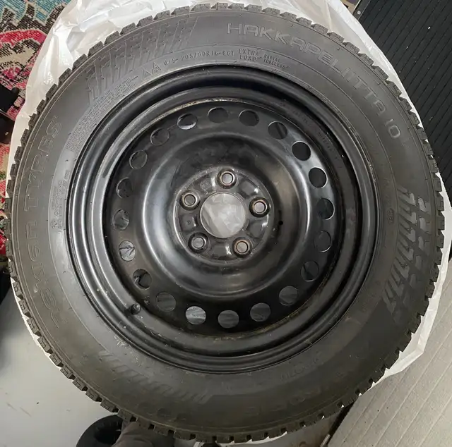 4 winter tires studded on rims in Tires & Rims in Bedford - Image 4