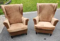 WING-BACK CHAIRS