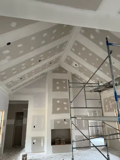 Drywall taping mudding and patch work , View more