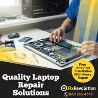 Laptop Repair Services in Ottawa - Fast & Reliable!