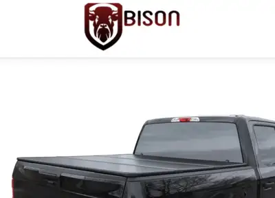 Excellent Condition Ford Ranger 5ft Bed Hard Trifold Tonneau Cover - Bison