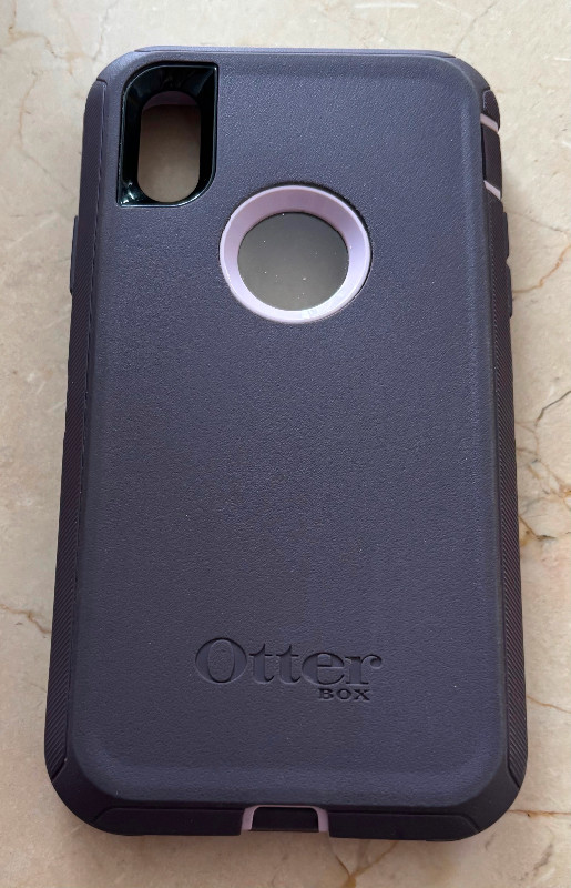 iphone XR Otterbox Defender XT case, purple in Cell Phones in Hamilton