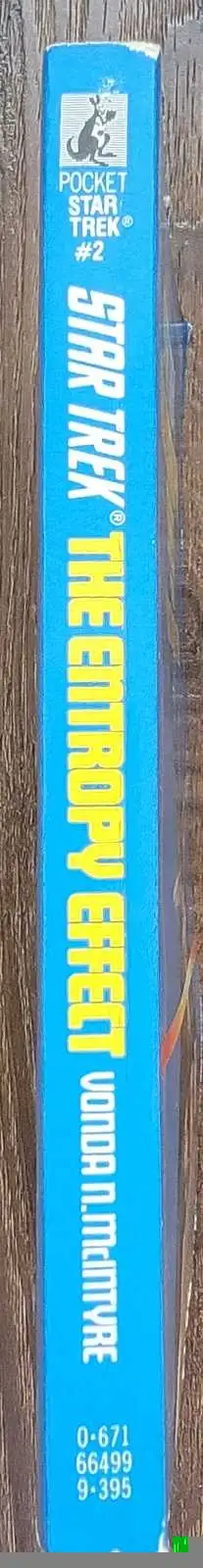 PENDING-Star Trek - The Entropy Effect - Book #2 in Fiction in Kitchener / Waterloo - Image 3