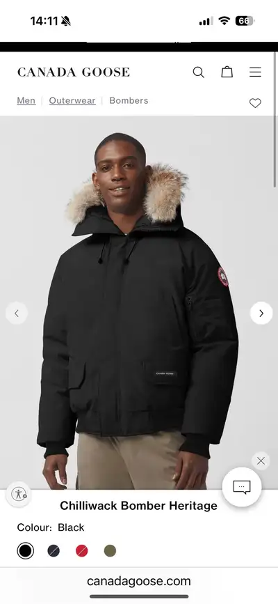 Canada goose jacket , View more