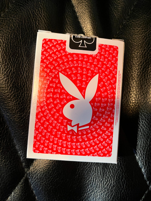 OVO x Playboy Bicycle playing cards - Opened - Like New in Arts & Collectibles in City of Toronto - Image 2