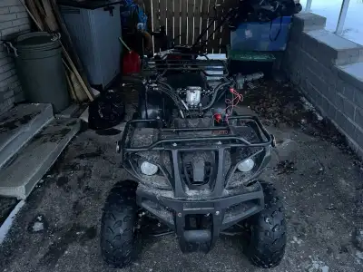 2018 Rear Wheel Drive ATV 110cc. Hardly used. New carburetor, battery, spark plug and fixed valve st...